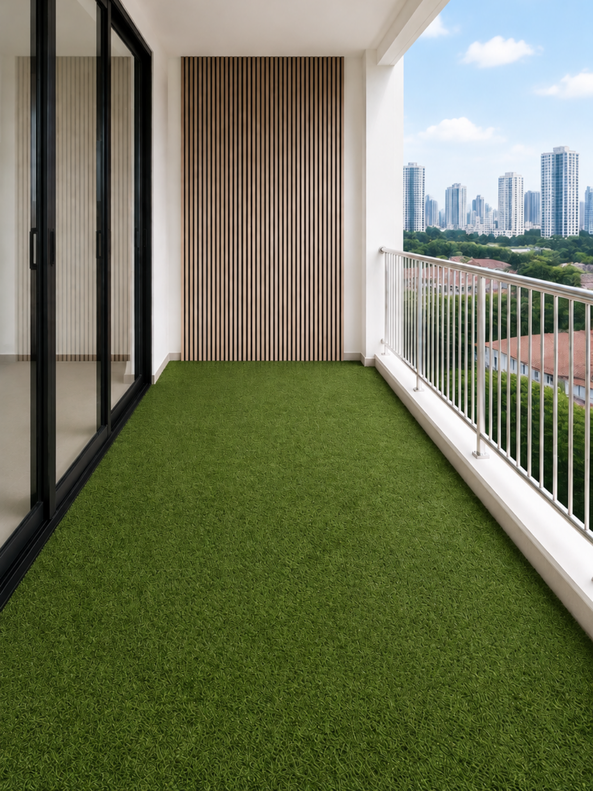 Artificial turf grass mat