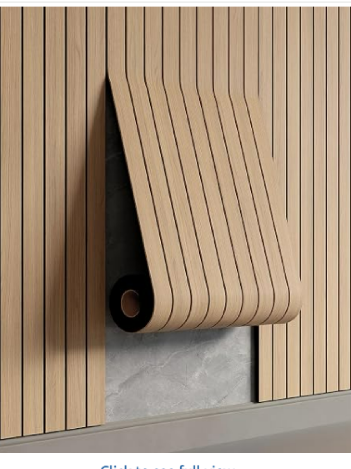 Wood slat wall panel
