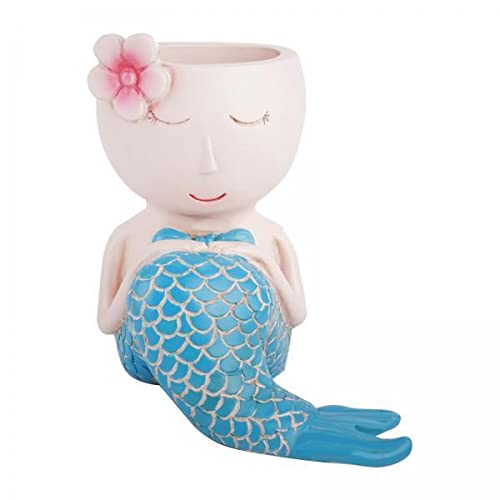 Seashell planter pot
