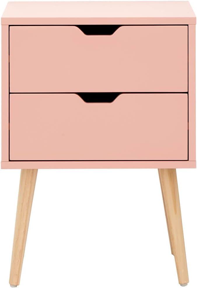 Pink nightstand