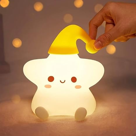 Star shaped night light lamp