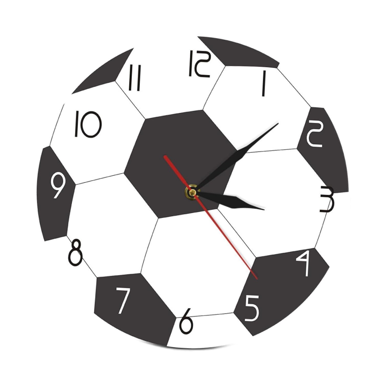 Soccer scoreboard wall clock