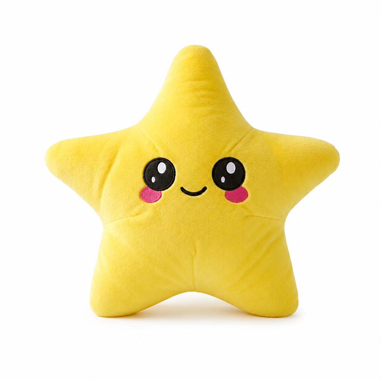 Smiling star plush toy