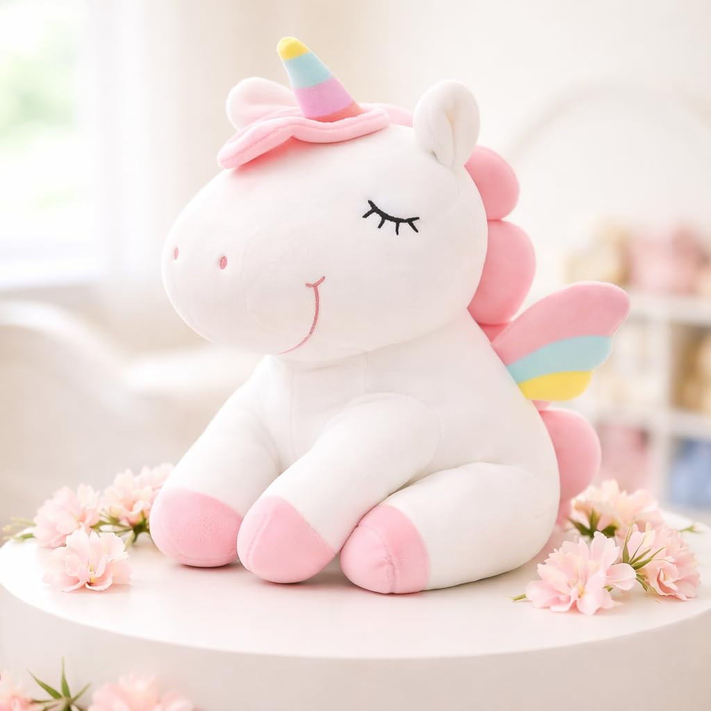 Unicorn plush toy
