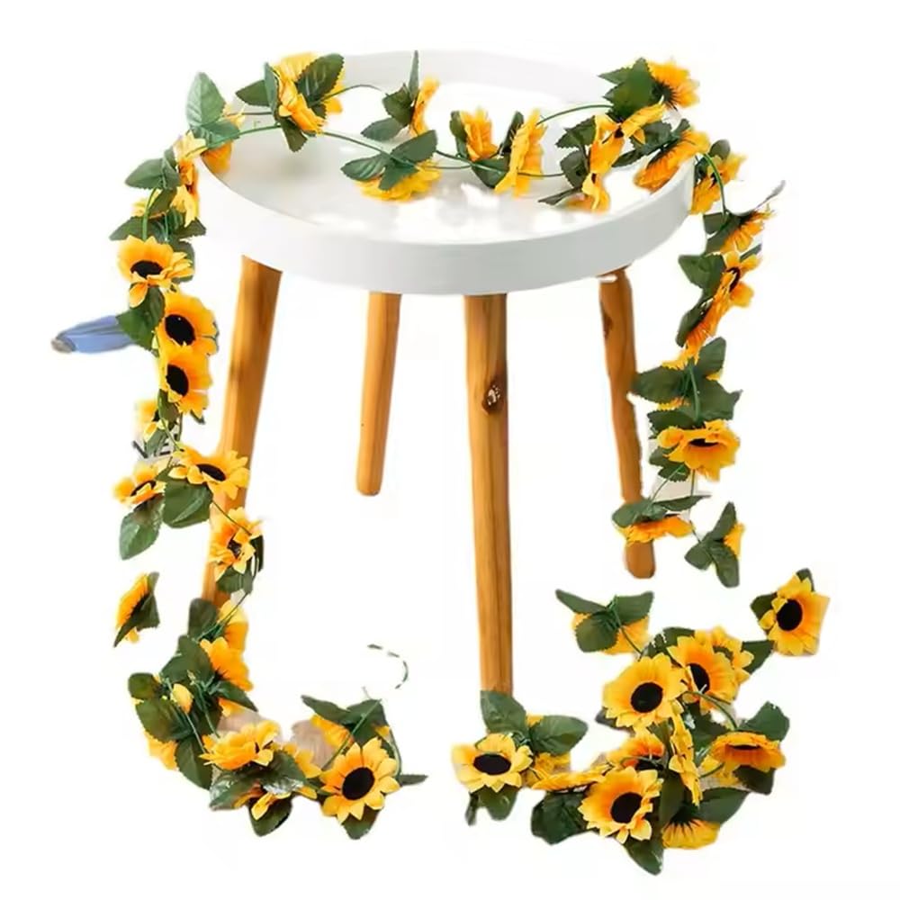 Sunflower LED garland