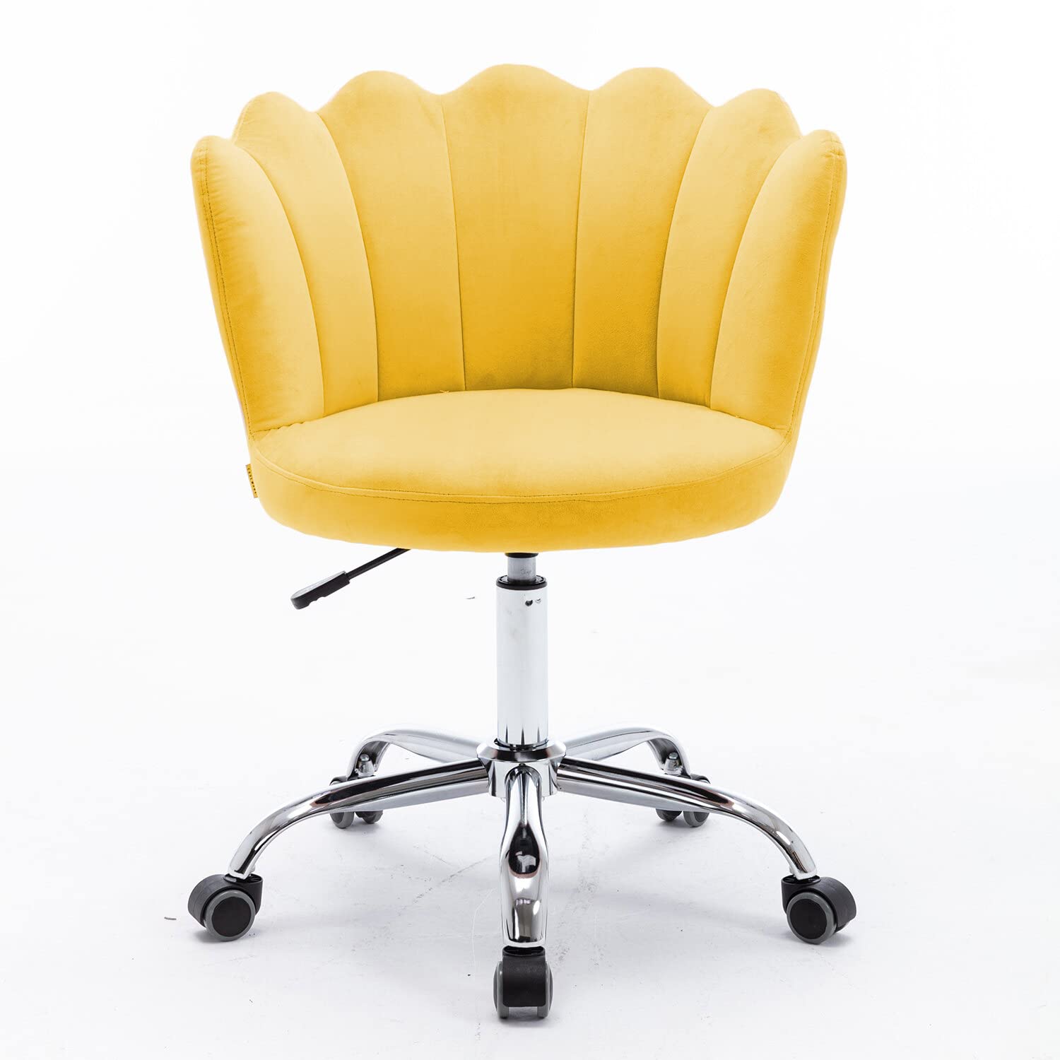Yellow shell chair