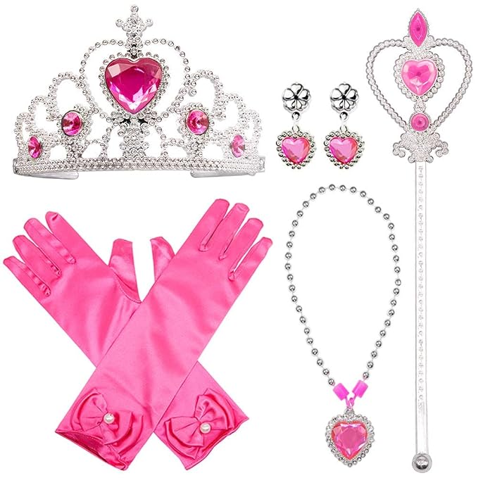 Princess dress-up accessory set for girls