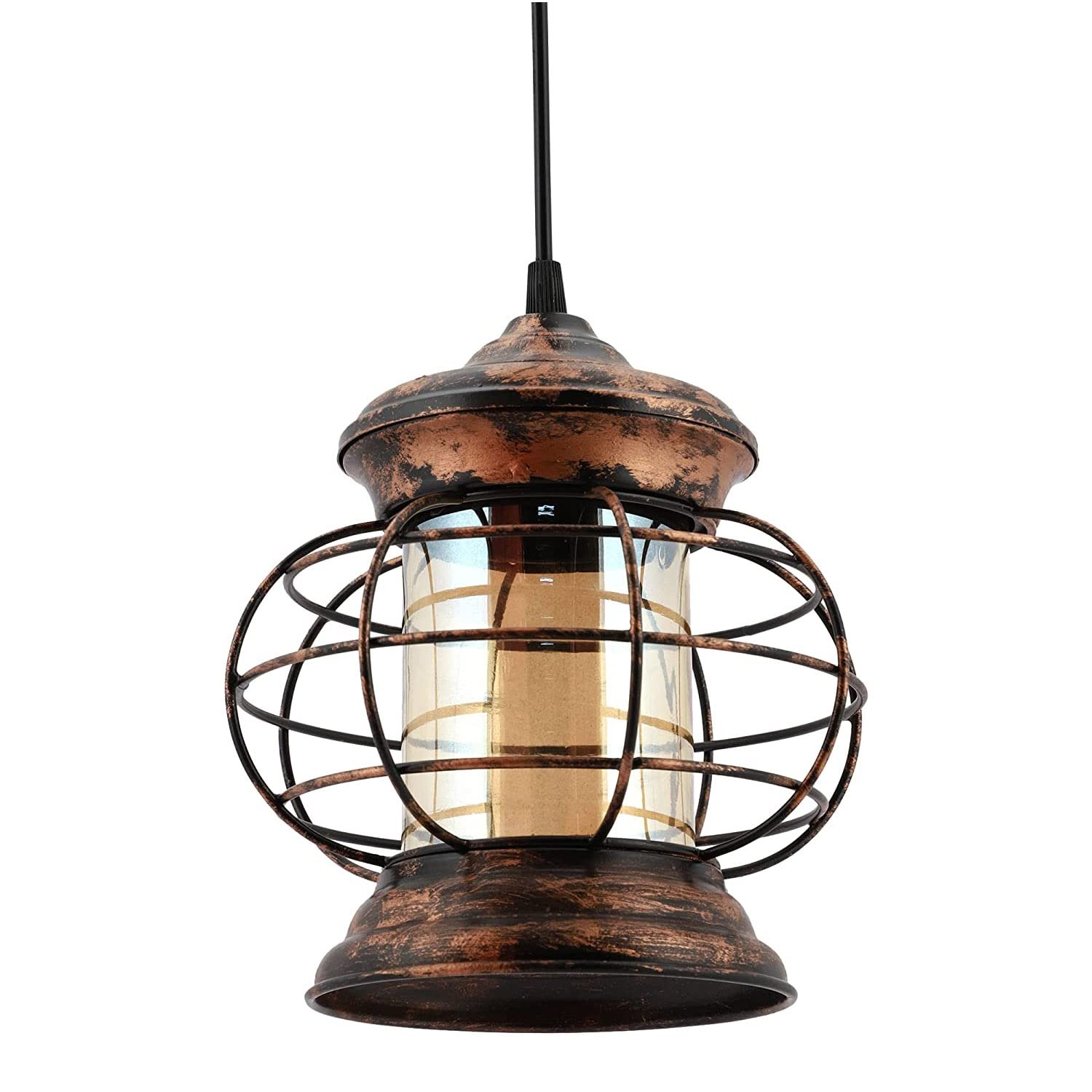 Pirate ship lantern table lamp