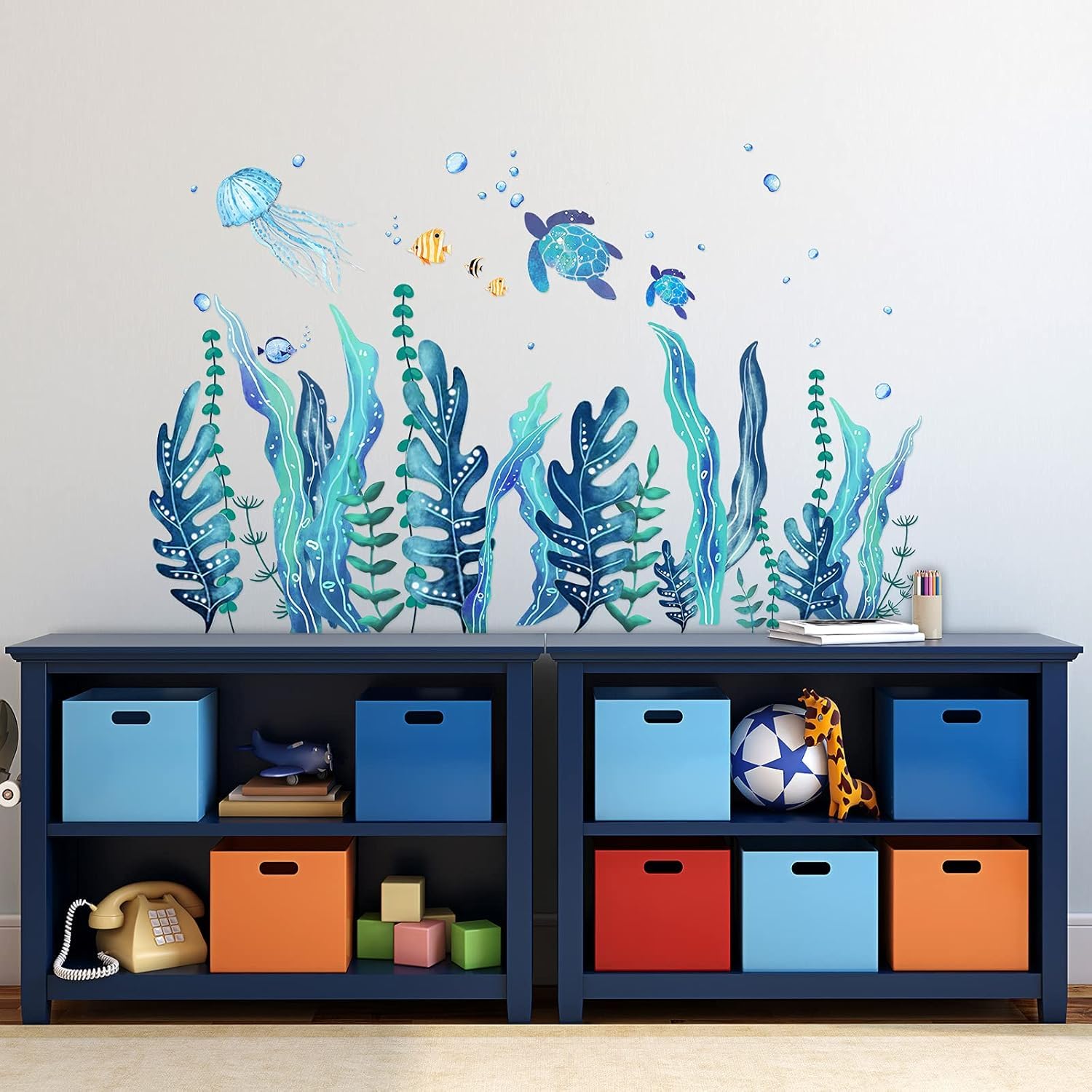 Underwater Seaweed Wall Decal