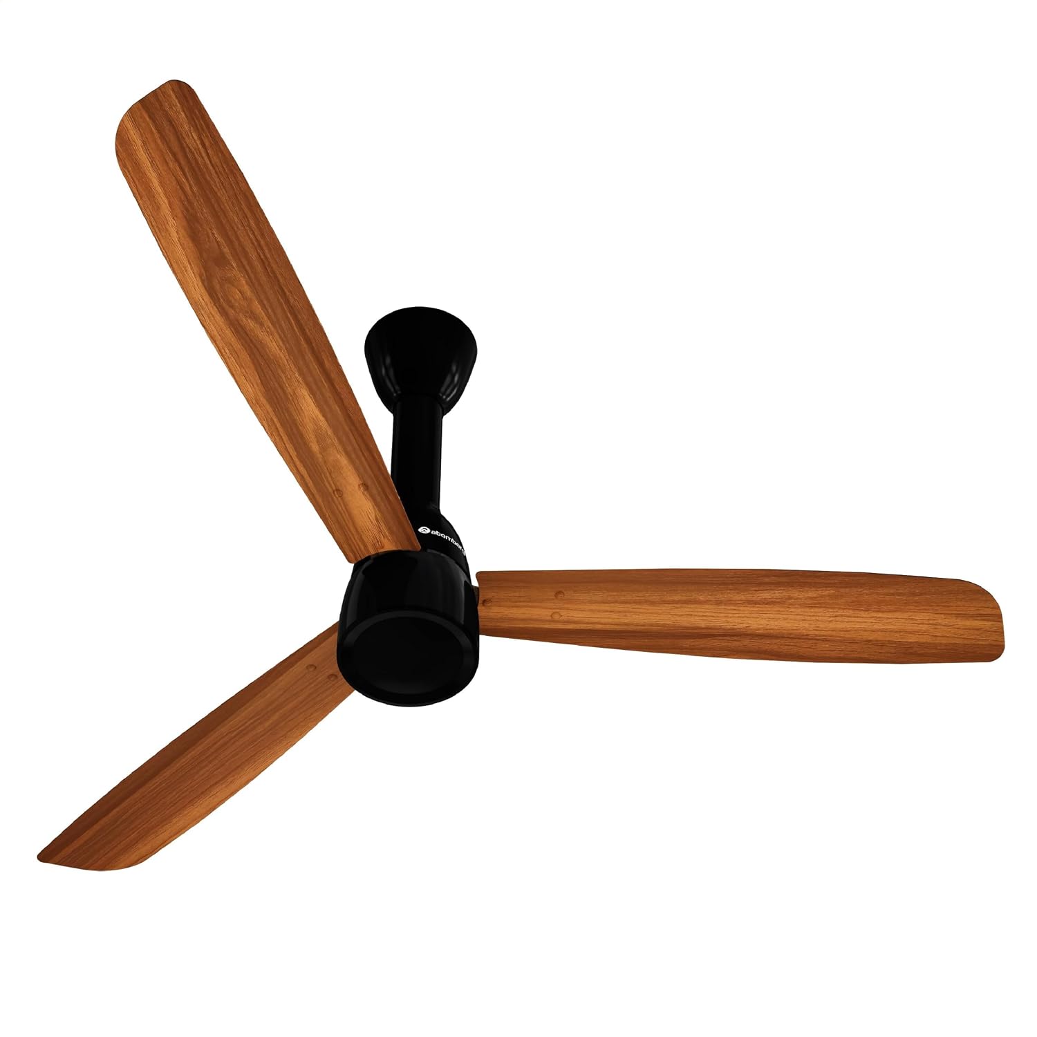 Rustic wood ceiling fan