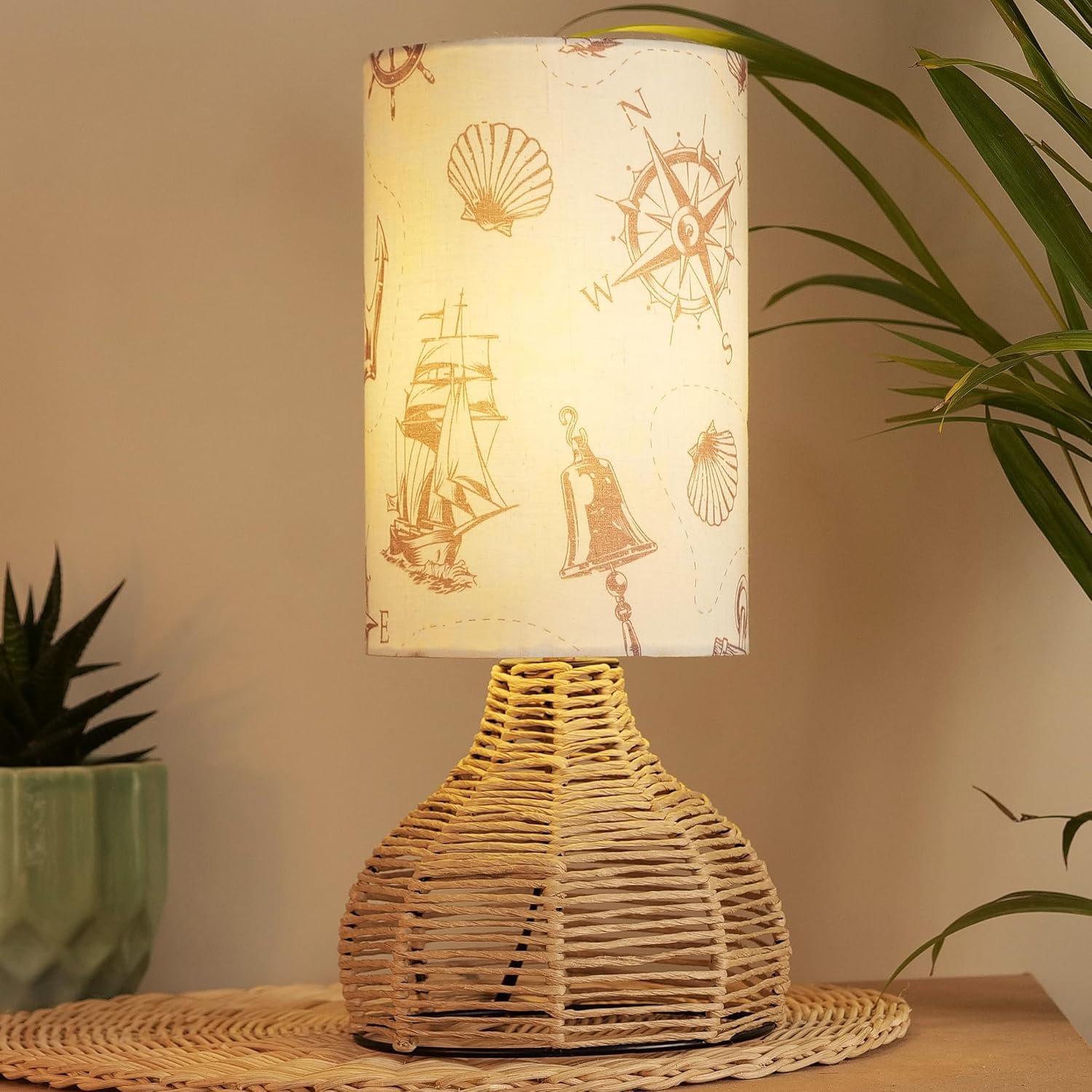 Wall mounted pirate lamp