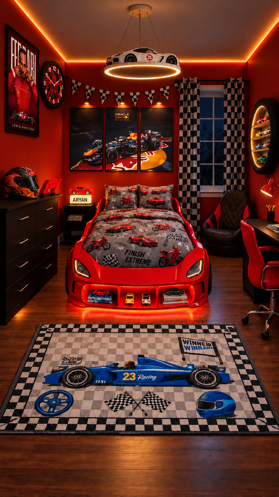 The Victory Lap Room Edit - full room transformation