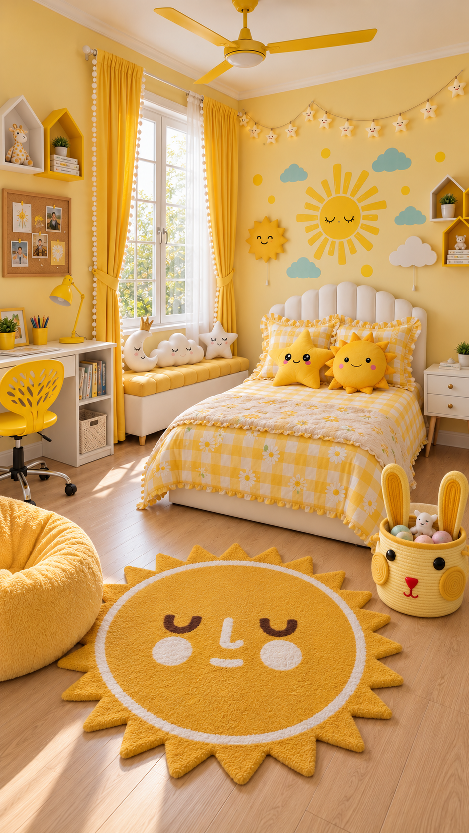 The Sunshine Smiles Room Edit - full room transformation