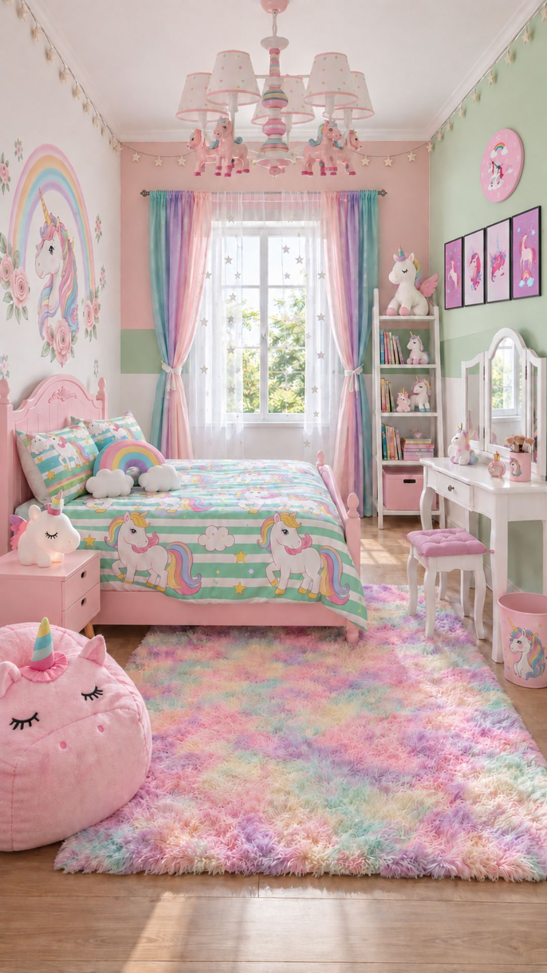 The Unicorn Dream Room Edit - full room transformation