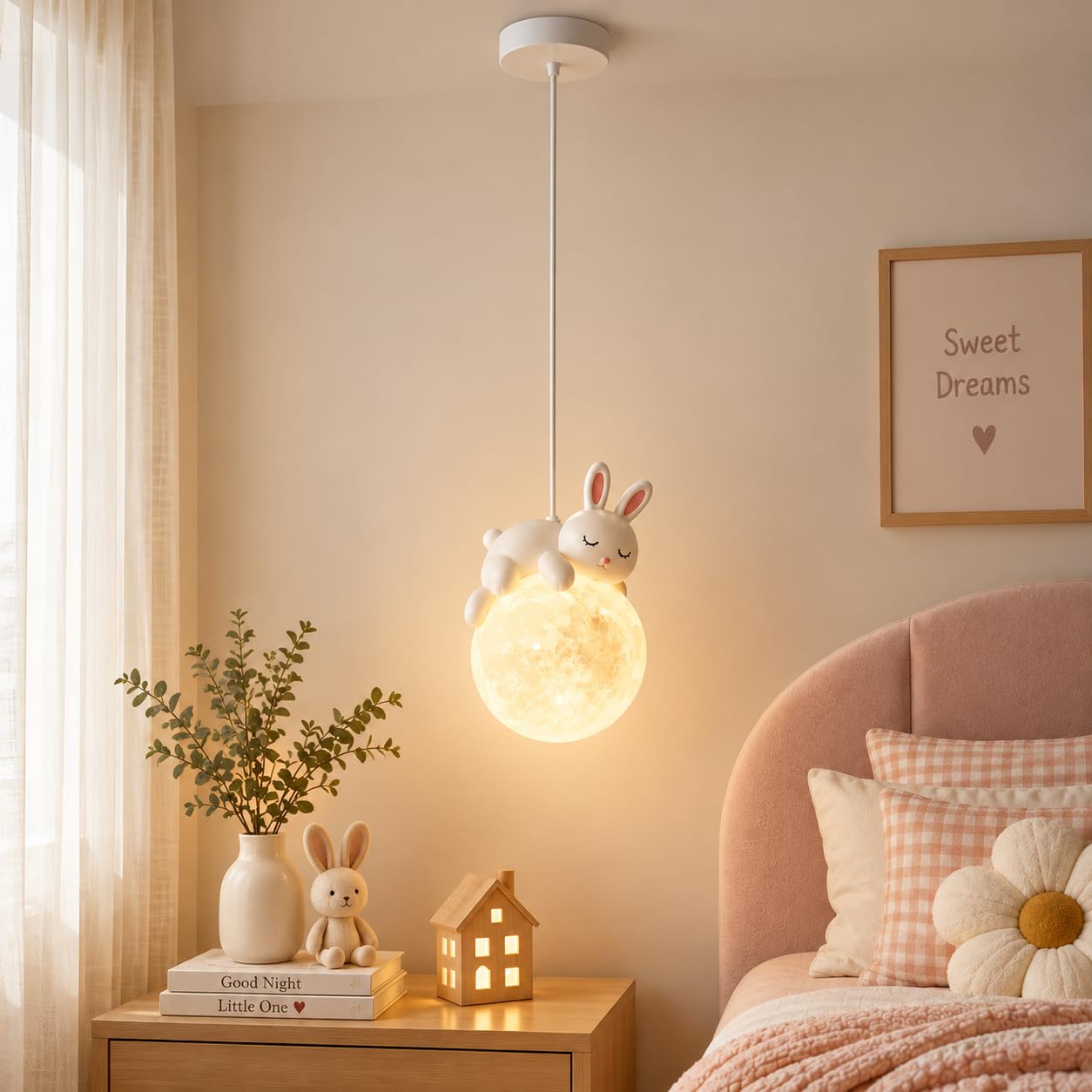 Additional decorative lamp for the bunny room