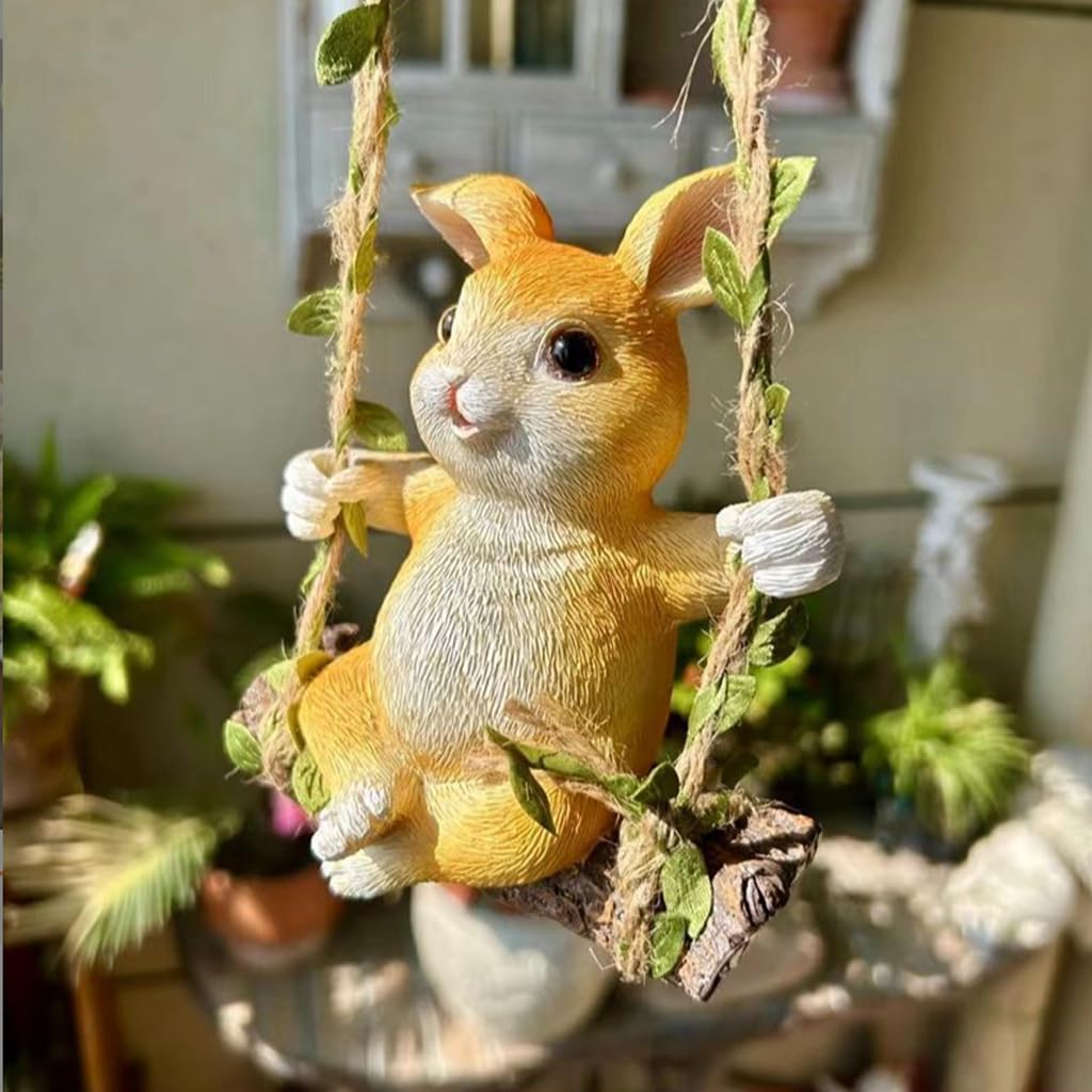 Hanging swing selected for the bunny room