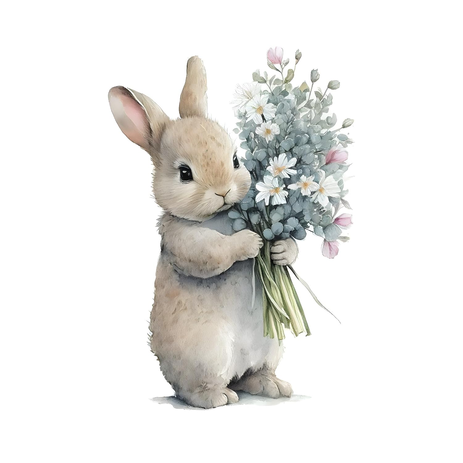 Wall sticker selected for the bunny-themed bedroom