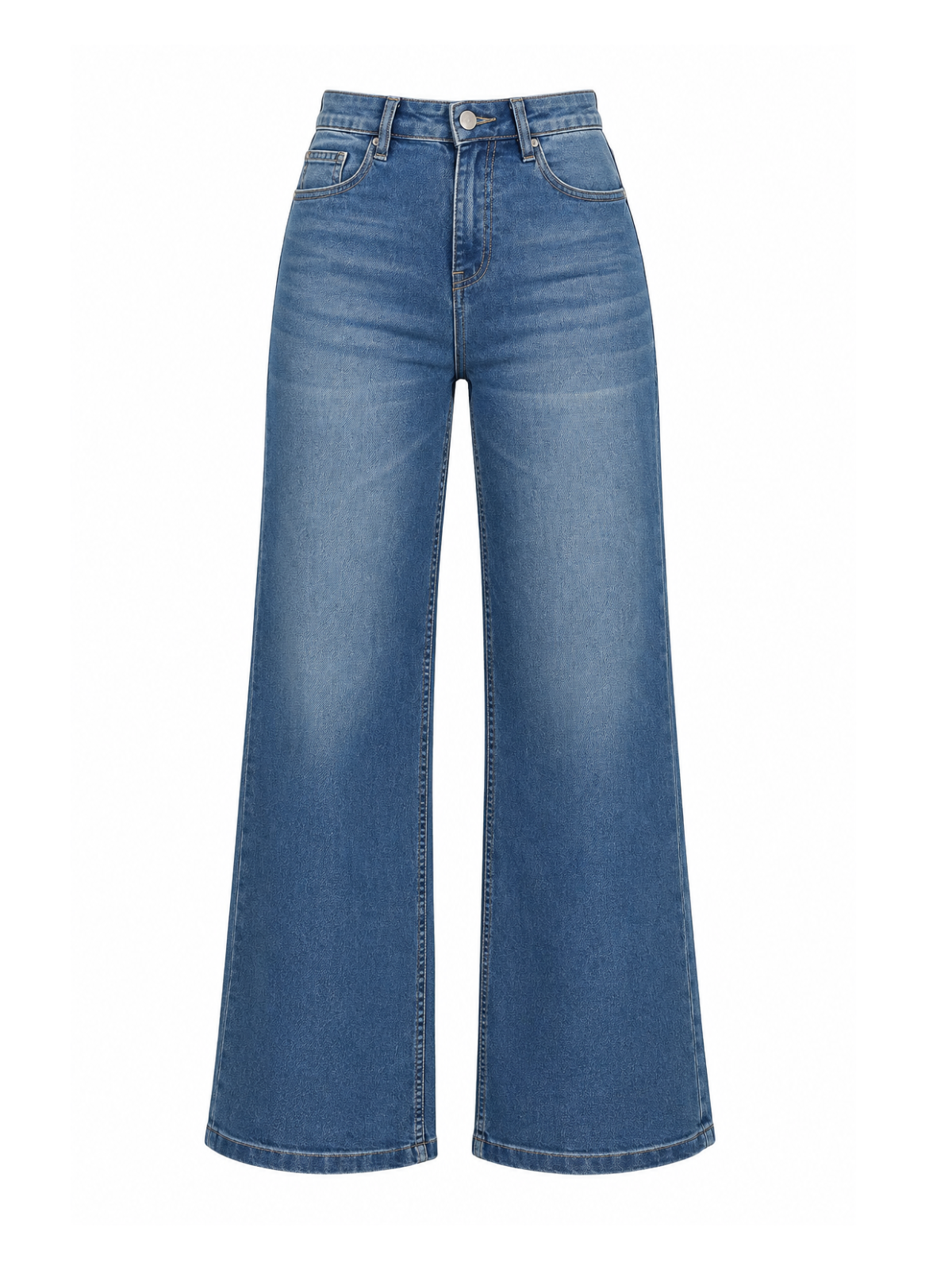 Straight-leg jeans