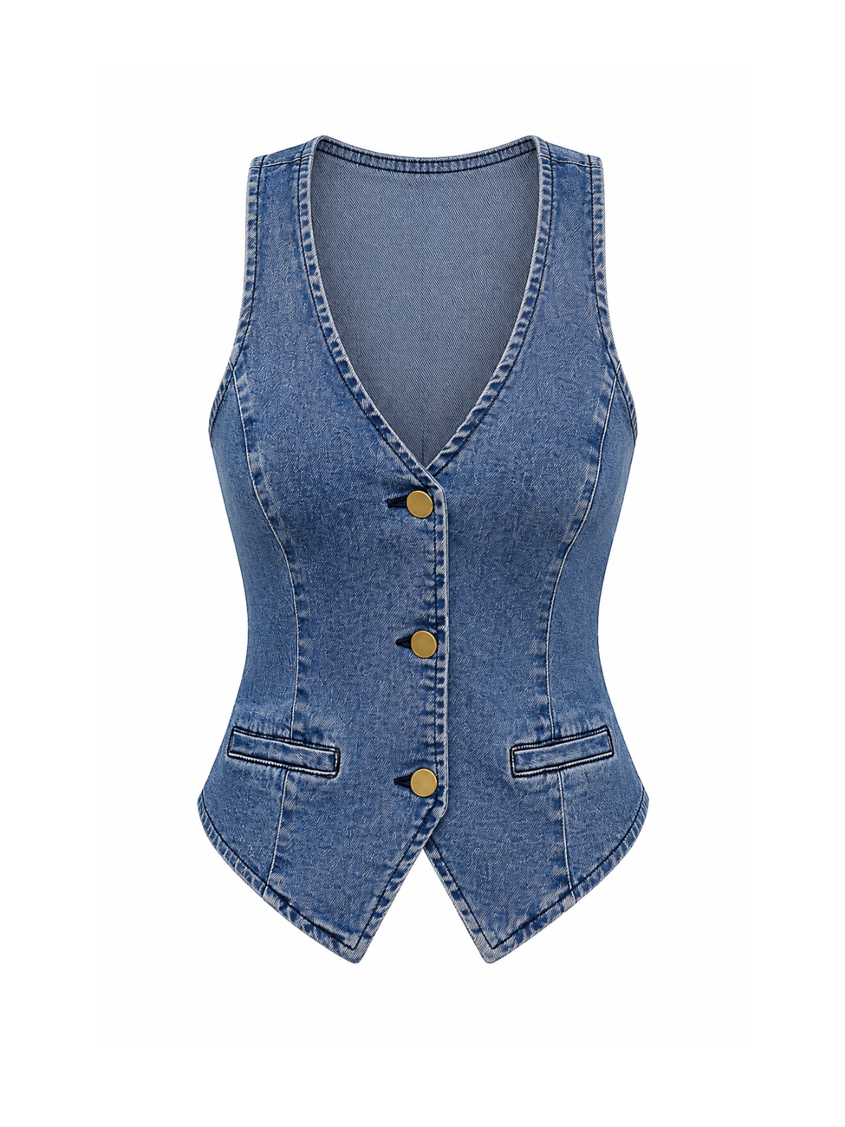 Denim vest