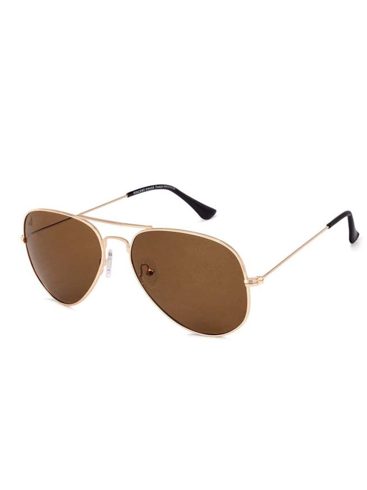 Gold aviator sunglasses