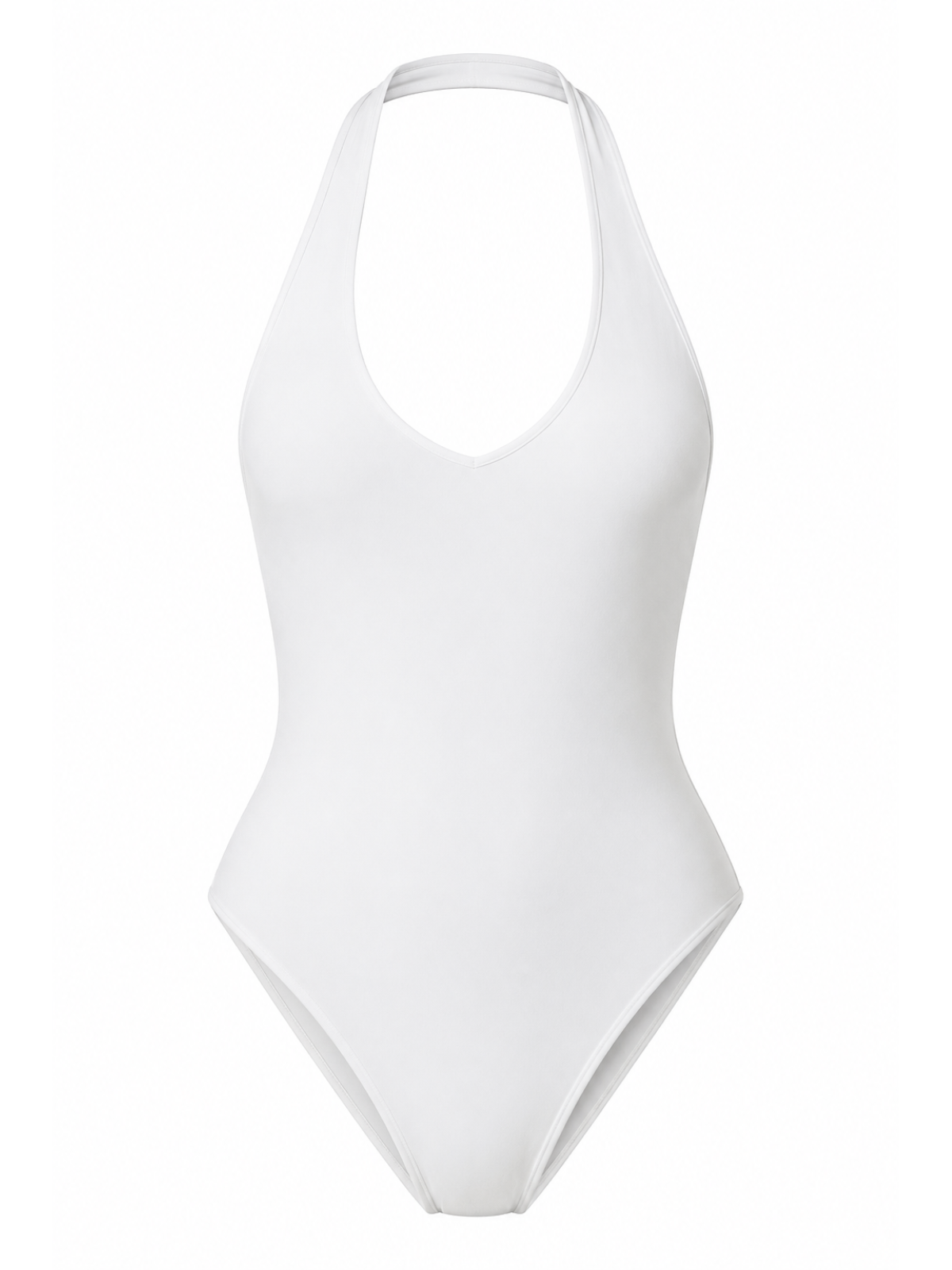 White sleeveless bodysuit